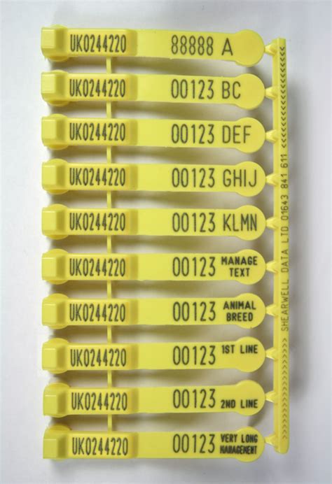 custom rfid sheep tags|leader identification tags.